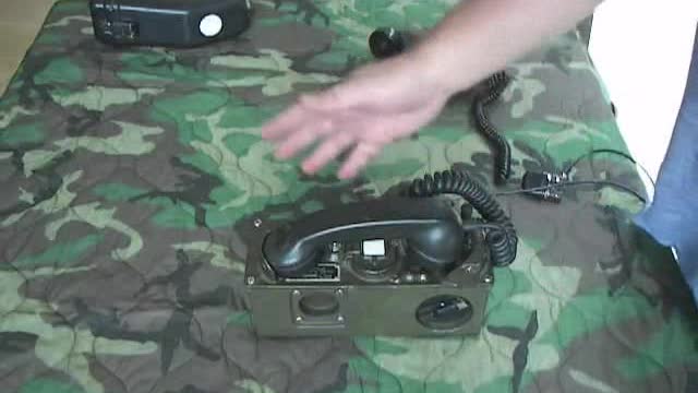 FIELD PHONE OPS: US TA-312/PT Field Phone