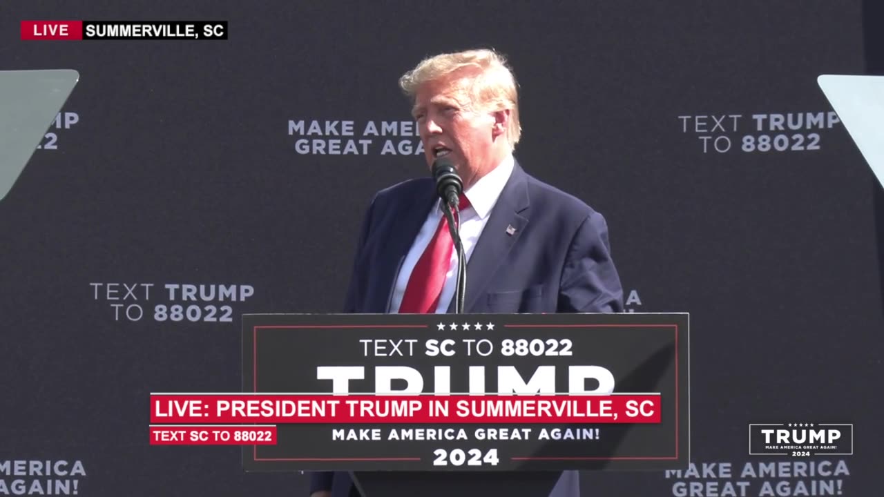 Donald Trump Speech in Summerville South Carolina - September 25, 2023