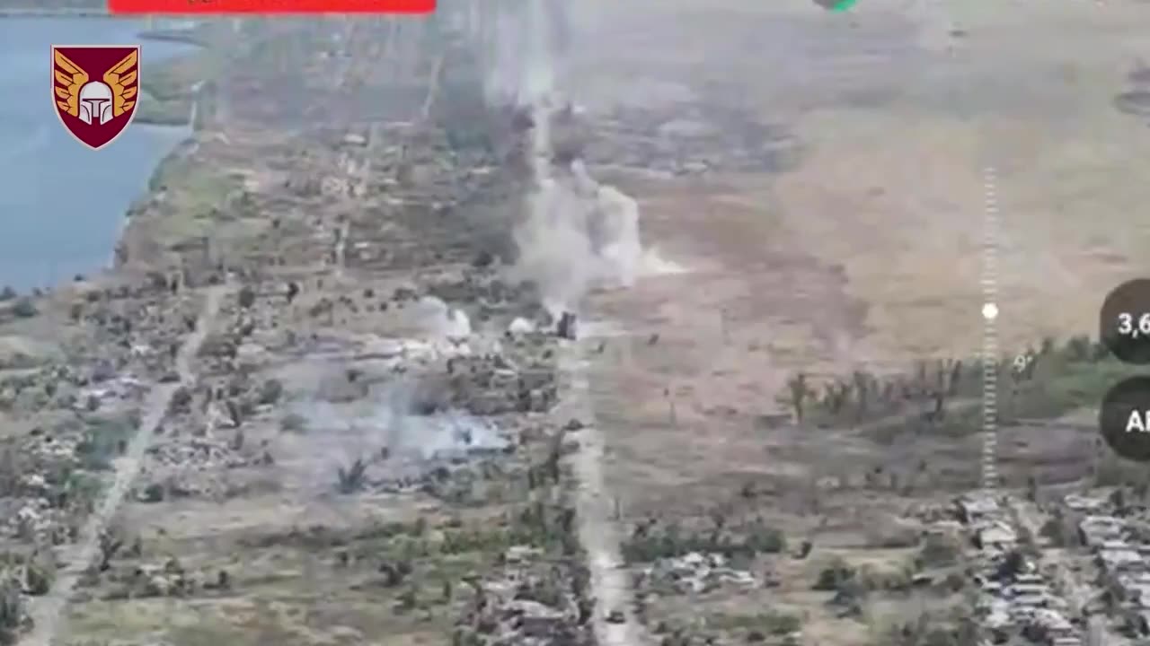 Ukrainian Paratroopers Shredding a Russian Battle Group Near Maryinsky