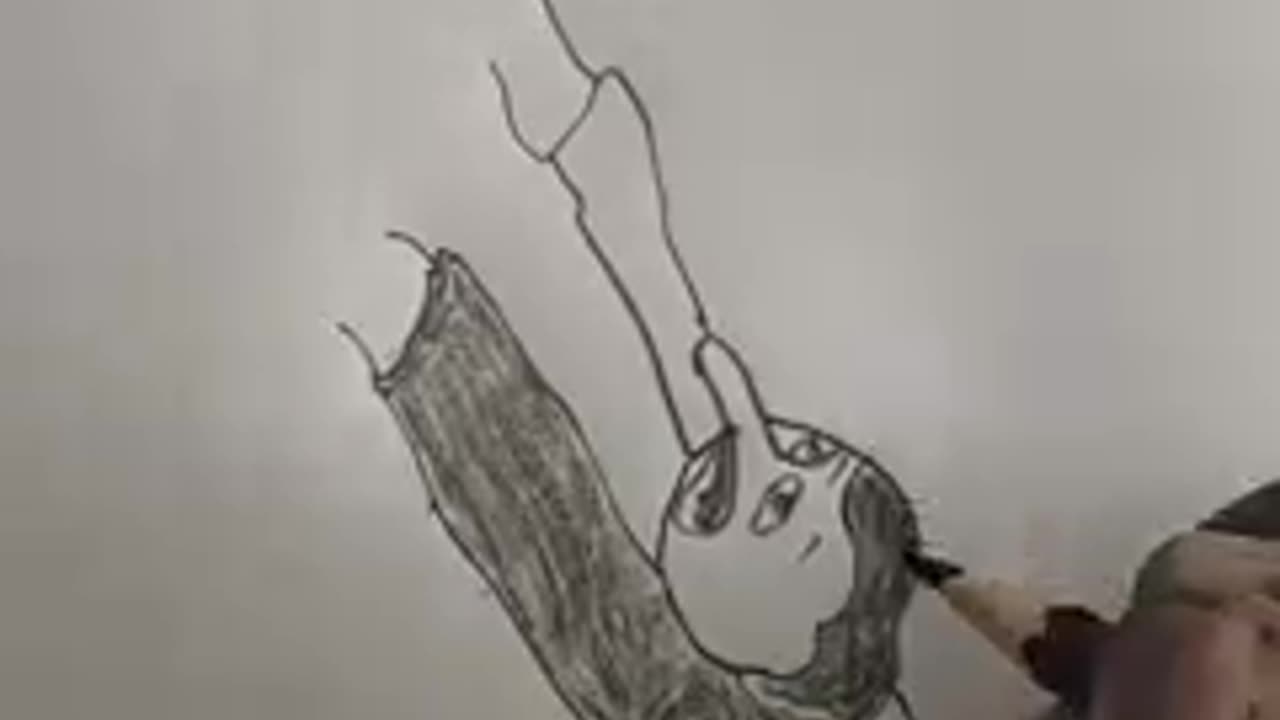 Save the man- pencil art work