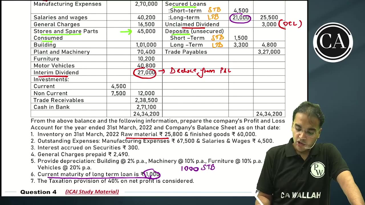 FINANCIAL STATEMENTS OF COMPANIES L7