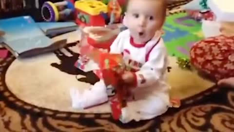 THIS KID GOT HIS FAVOURITE MICKEY MOUSE GIFT - TRY NOT TO LAUGH(REALLY FUNNY)