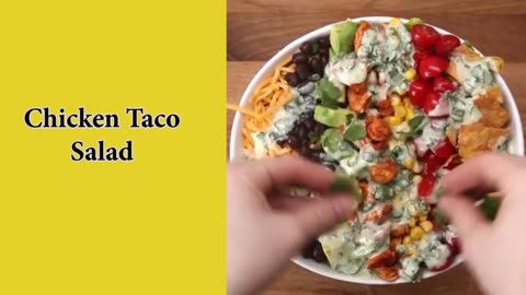 Chicken Taco Salad