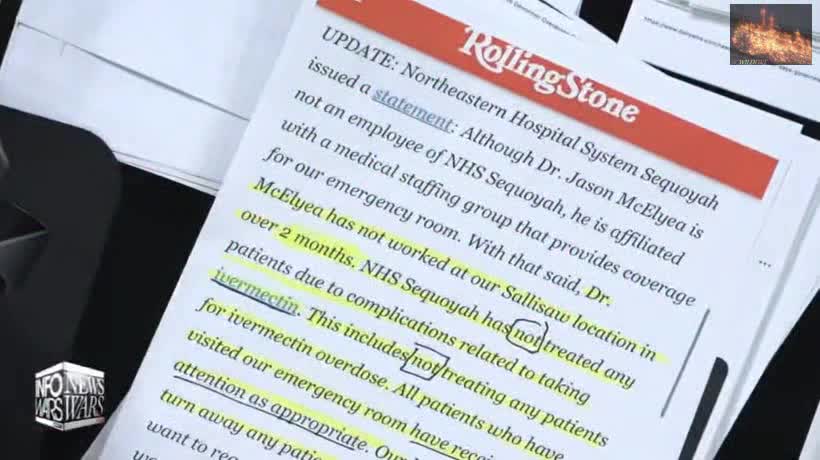 Ivermectin Hitpiece / MSM Issues Retraction