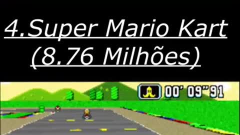 TOP 10: Jogos mais vendidos do Super Nintendo.