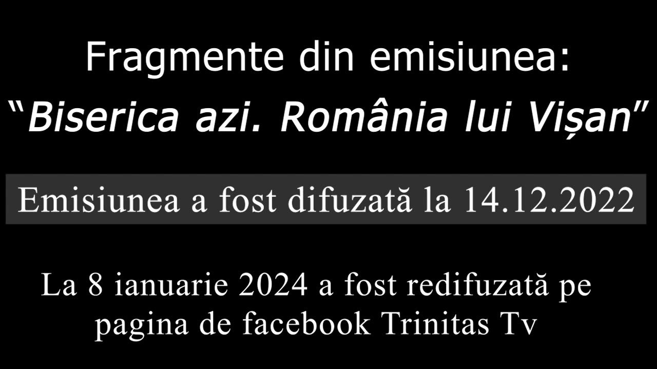 Dorel Vișan propovăduiește învățături New Age la trinitas Tv, împreună cu Cristi Gava