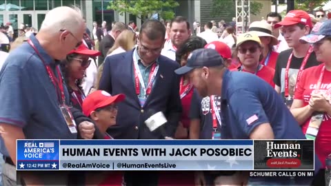 The Kids Are Having A Great Time! Ben Bergquam Chats With Young MAGA Family At RNC