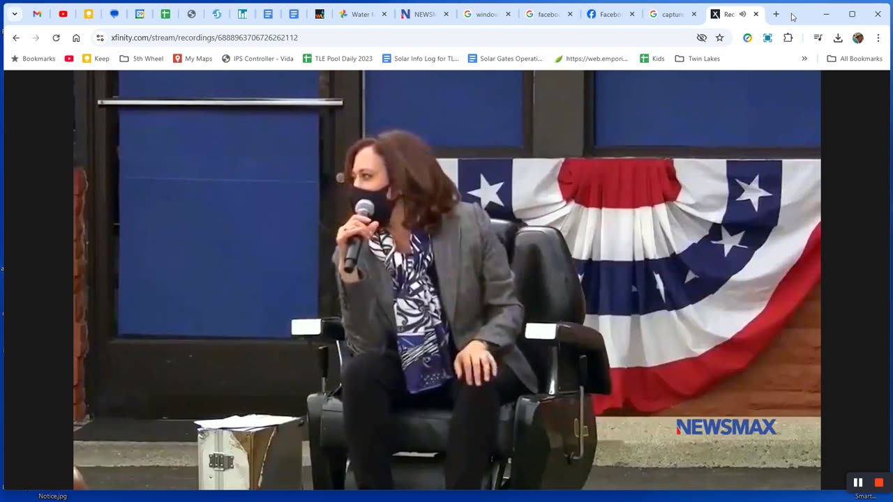 Kamala Harris Blind Ambitions from Newsmax