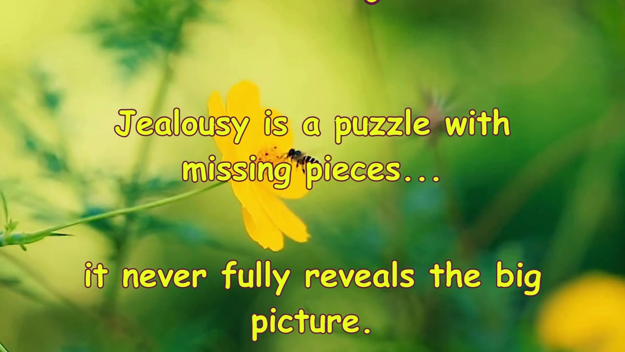 Jealousy
