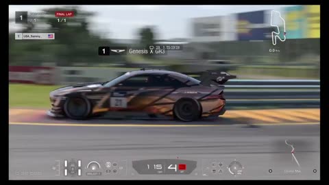 Circuit experience - Watkins Glen - full lap no assists by USA_Sammy_ in #GranTurismo7 on #PS4