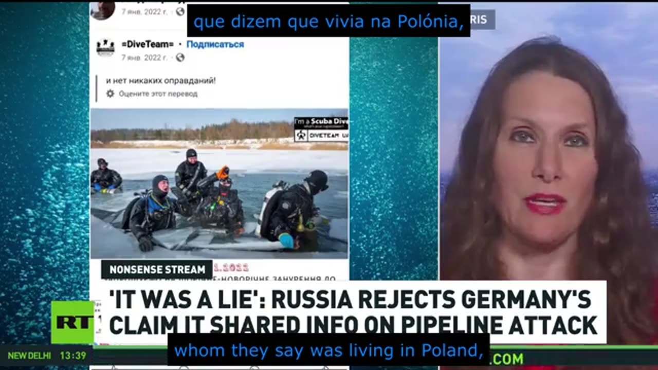 Alemanha está mentindo sobre compartilhar informações sobre o ataque Nord Stream - Moscou