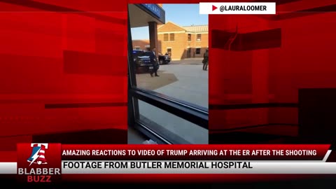 Amazing Reactions To Video Of Trump Arriving At The ER After The Shooting