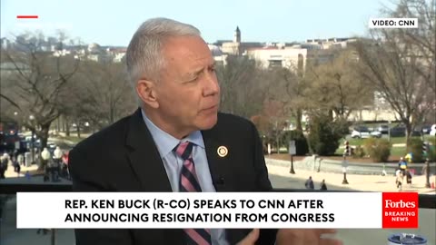 Ken Buck Speaks Out After Announcing Resignation From Congress