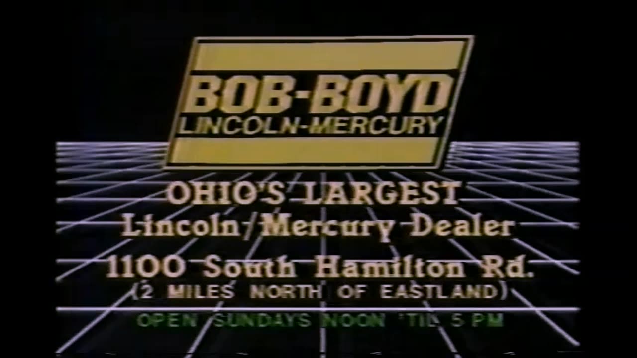 August 23, 1984 - Ohio's Bob-Boyd Lincoln-Mercury