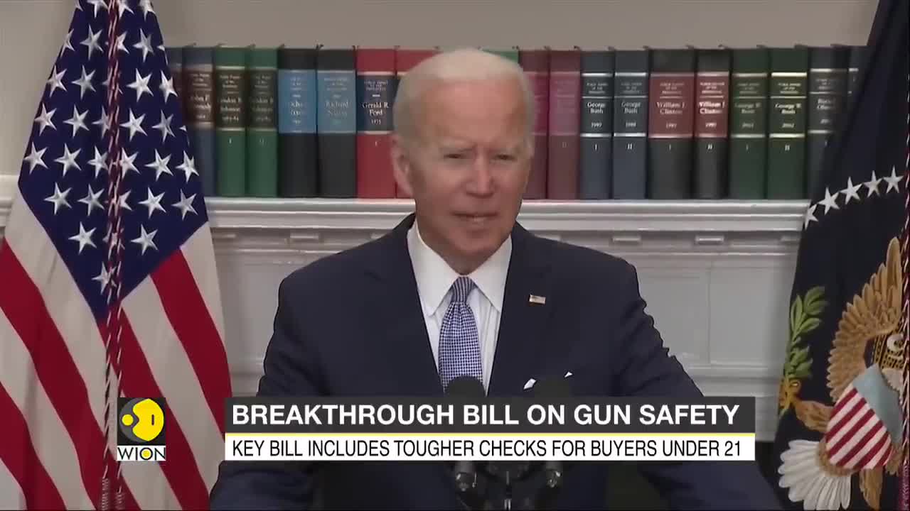 US: President Joe Biden signs bipartisan gun safety bill into law | Latest International News