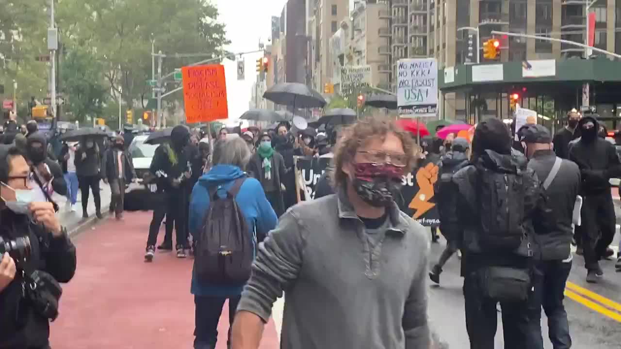 Pre Violence antifa.