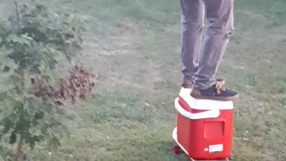 Redneck skateboarding