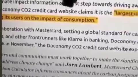 NWO U.N. & Mastercard: Green Lockdowns 6uild 6ack 6etter