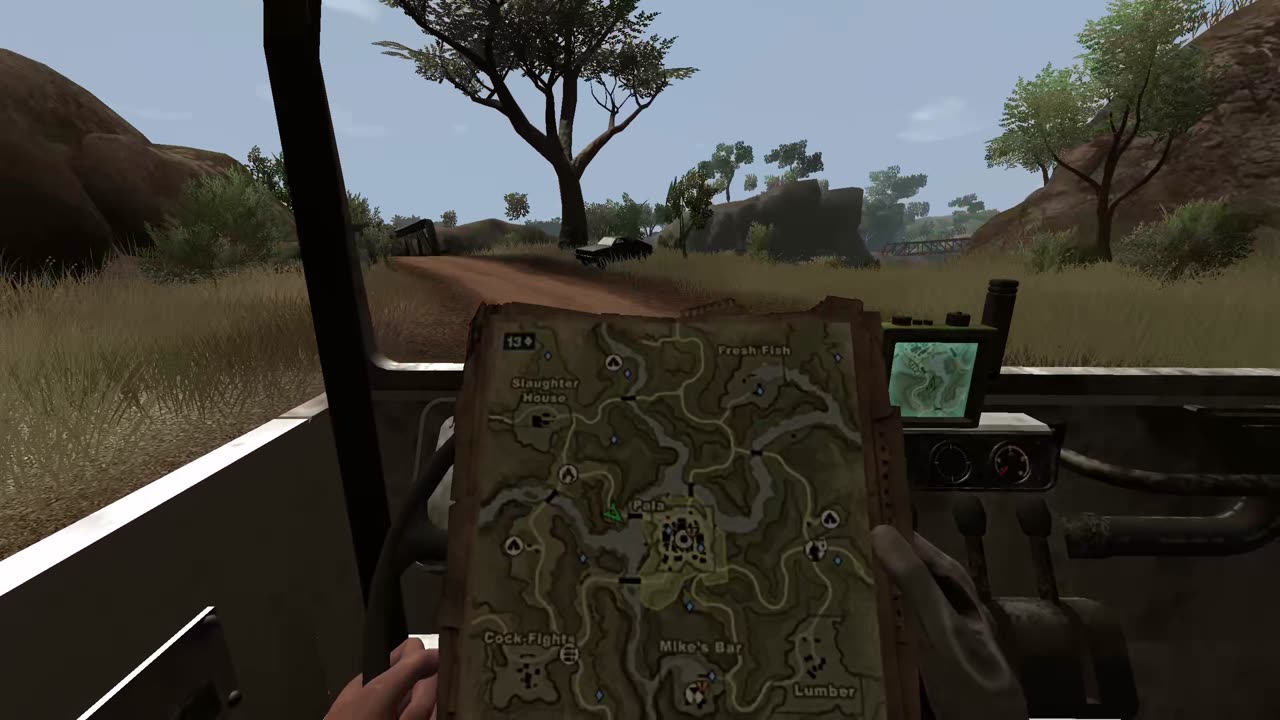 Far Cry 2 - Guard Posts - Center - map Leboa Sako (Northern District)