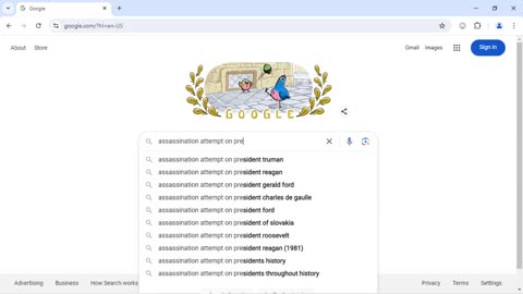 Attempting To Google Search Trump Assassination
