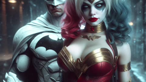 Batman and Harley ai