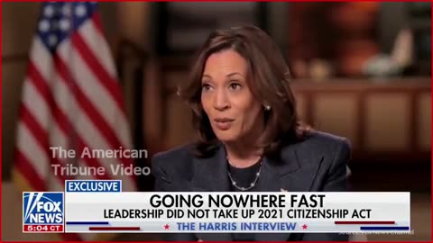 Kamala LOSES IT When Pressed on Illegal Entries, Gets Hilariously Fact-Checked [WATCH]