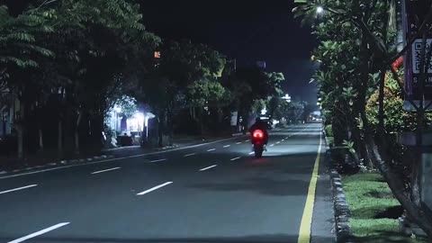 Night Ride Speeding CRASHHH!!