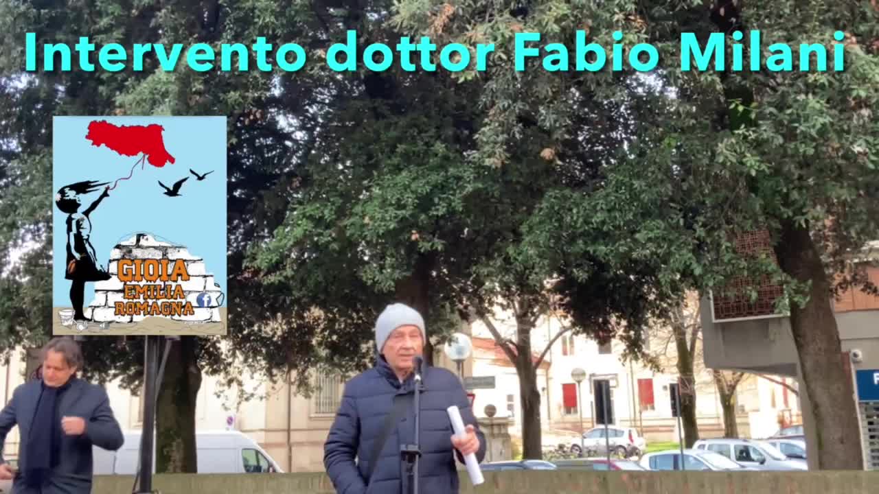 Intervento dottor Fabio Milani al No Paura day di sabato 26 febbraio 2022. #gioiaemiliaromagna