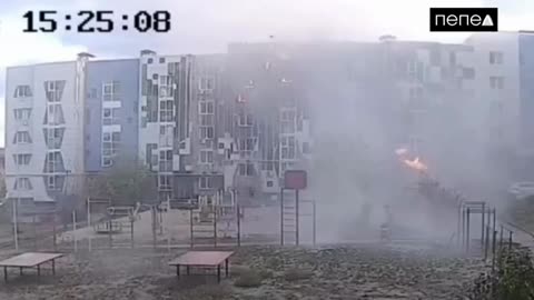 Russian Shaheed Smashes into Apartment Building in Belgorod by Mistake