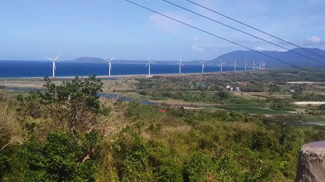 overviewing @ bangui windmills ilocos norte