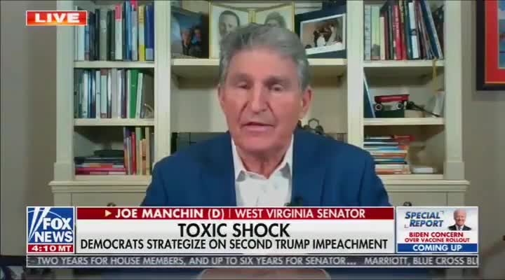 Manchin: Impeachment is Ill-Advised