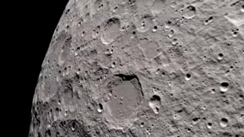 Apollo 13 views of the moon in 4k