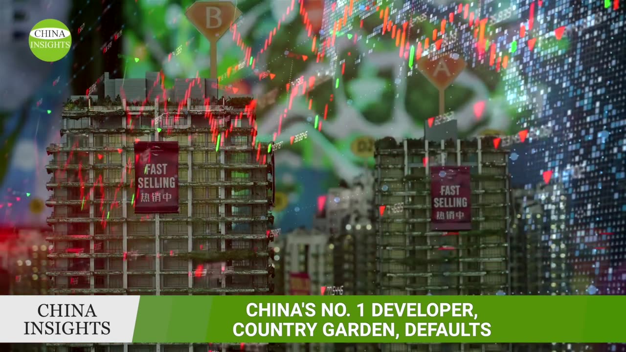 Worse Than Evergrande, China's No.1 Real Estate Company Goes Bust-Country Garden Darkest Hour Comes