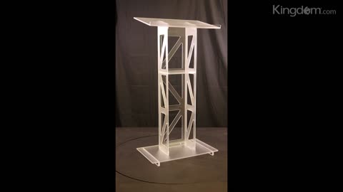 Kingdom Reliant Acrylic Pulpit/Podium Frosty (TKLRELFR)