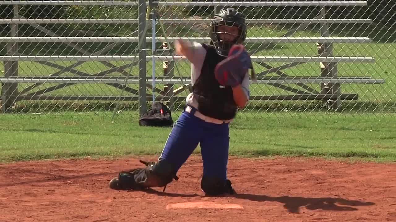 Abby Lee 2017 Skills Video - 2023 Catcher