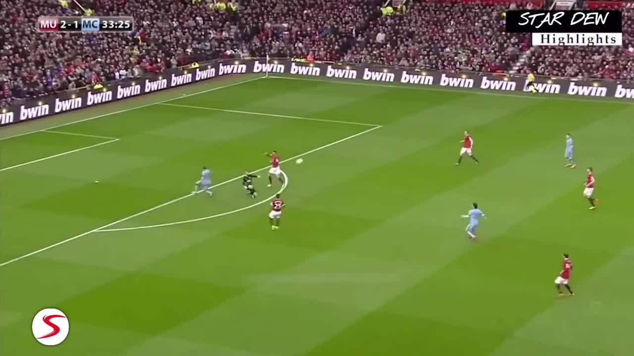 MANCHESTER UNITED 4 MANCHESTER CITY 2 (2014/2015)