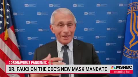 Fauci GASLIGHTS - Ignores Science and Previous Guidance on Masks to Make a Point