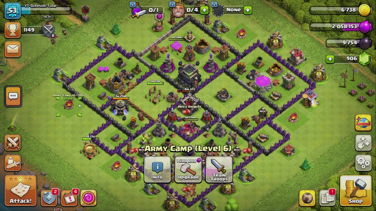 Day 49 of Clash of Clans. [#clashofclans, #coc, #day49]