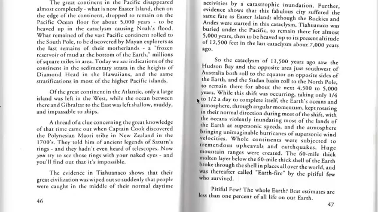 Full text of Chan Thomas - The Adam And Eve Story - Chapter Four_ The Event 11,500 Years Ago