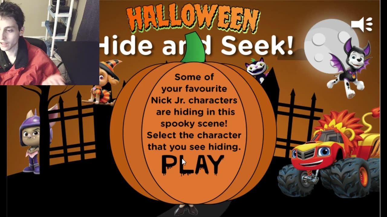 High Score Of 22 Points In The Nick Halloween Hide And Seek Video Game With Live Commentary