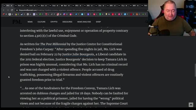 Tamara Lich is a political prisoner