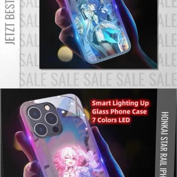 Honkai Star Rail leuchtet auf! Neue LED-Hüllen für dein iPhone #honkaistarrail #led #iphone
