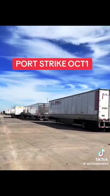 Port Strike day 1