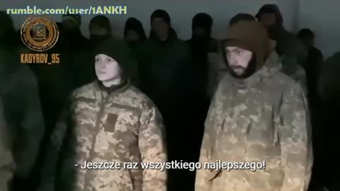 Delimchanow przemawia do ukraińskich jeńców. PL - 2022.09.13