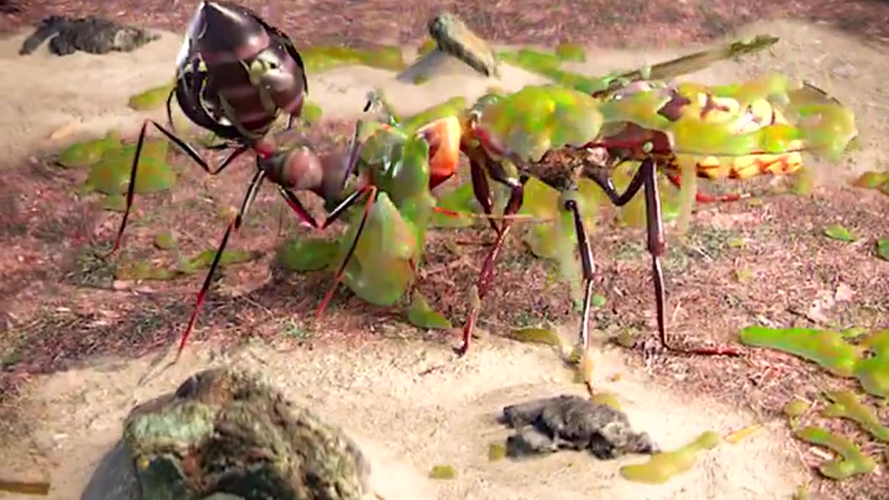 How Bombing Ants Work 😵