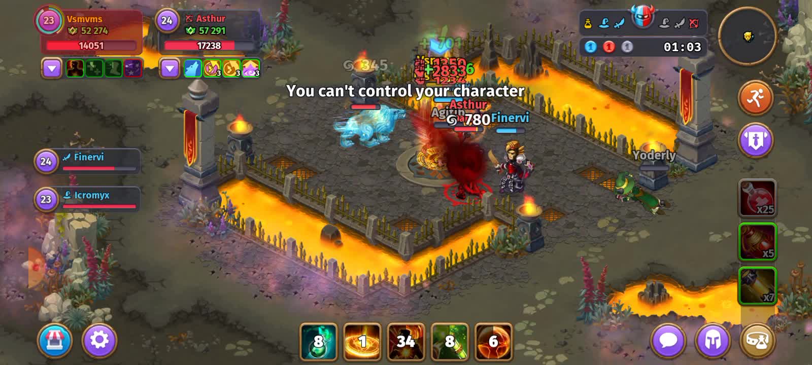 Arena Battles Match 2 - Skylore