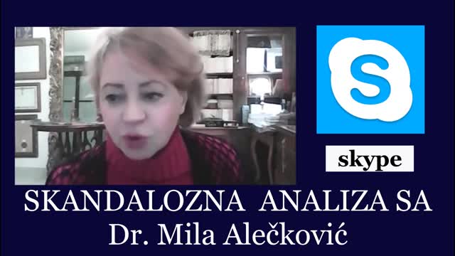 SKANDALOZNA ANALIZA SA Dr. Mila Alečković