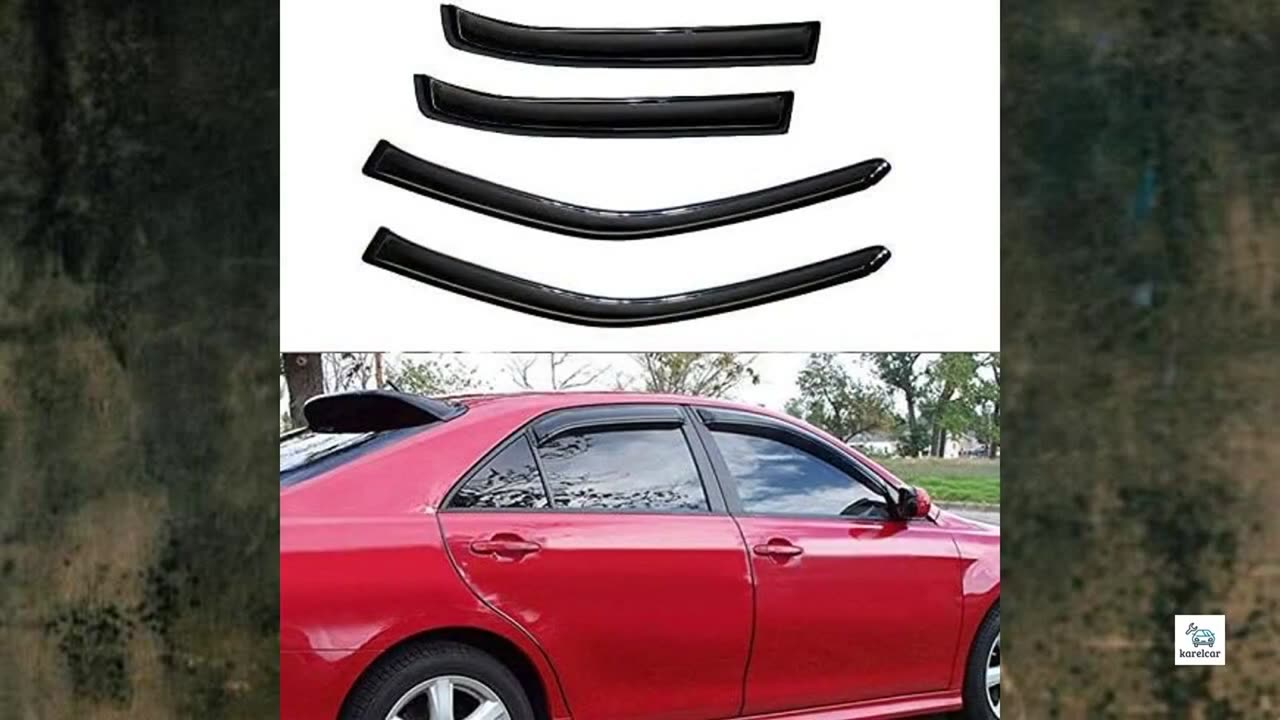 Review - 4pcs Outside Mount Style Window Rain Guards