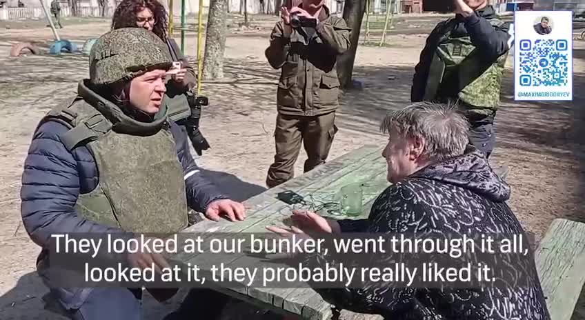 Resident tells how ” Azov” nazis drove civilians out of the bomb shelter