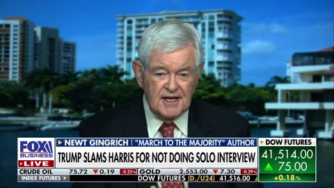 'NOTHING HAS CHANGED': Gingrich warns of Kamala Harris' flip-flopping on key issues